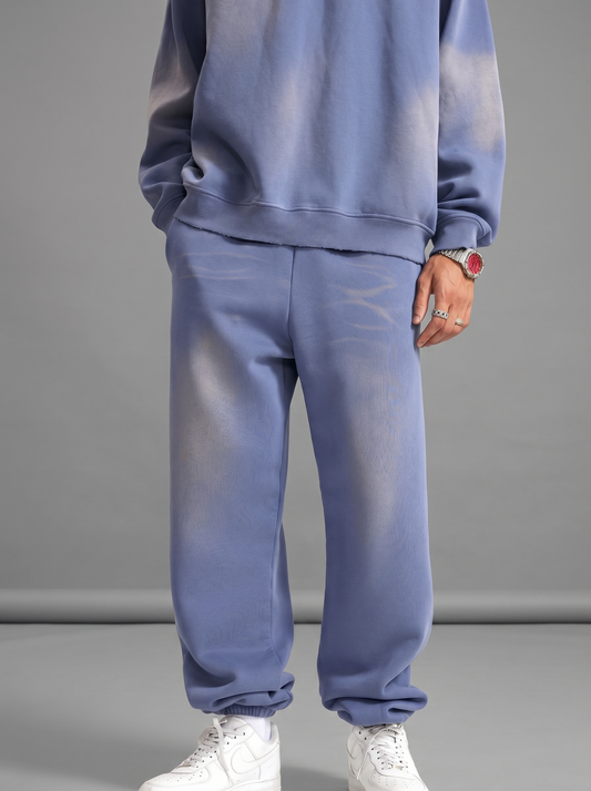 Washed Sun-Faded Oversized Heavyweight Joggers